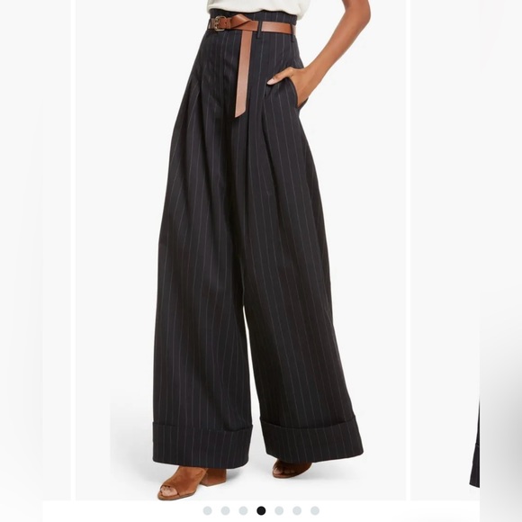 Jason Wu Gray X Diane Kruger Collaboration Wool Pants, Size 4 - Picture 2 of 11